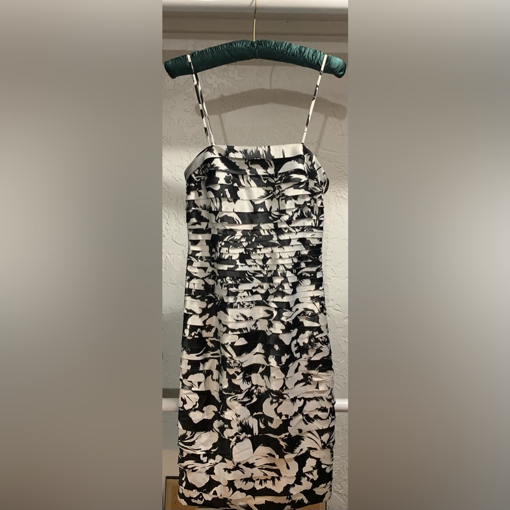 White House Black Market Elegant Black Dress